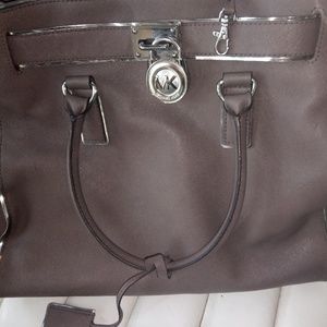 Beautiful Grey Michael Kor's purse